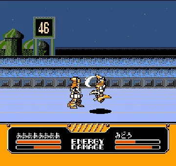 Datach - Battle Rush - Build Up Robot Tournament (Japan) screen shot game playing